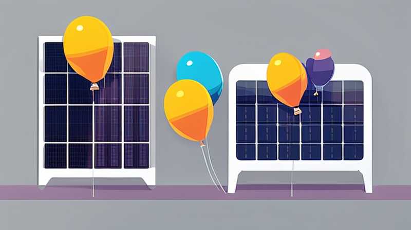 How to make solar panels from balloons