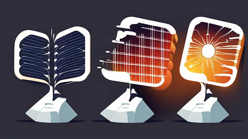 How to connect solar monocrystalline silicon wafers