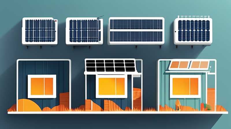 How many solar photovoltaic panels make up a group?