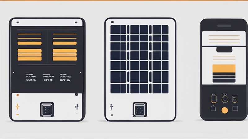 Where is the solar inverter located?