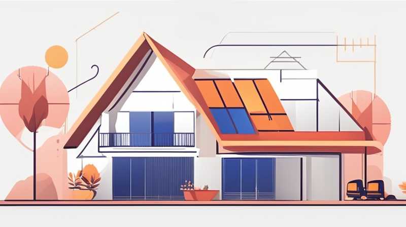 How to solve the problem of installing solar energy in villas