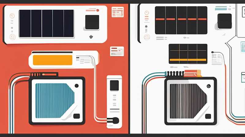 How many wires does the solar controller use?