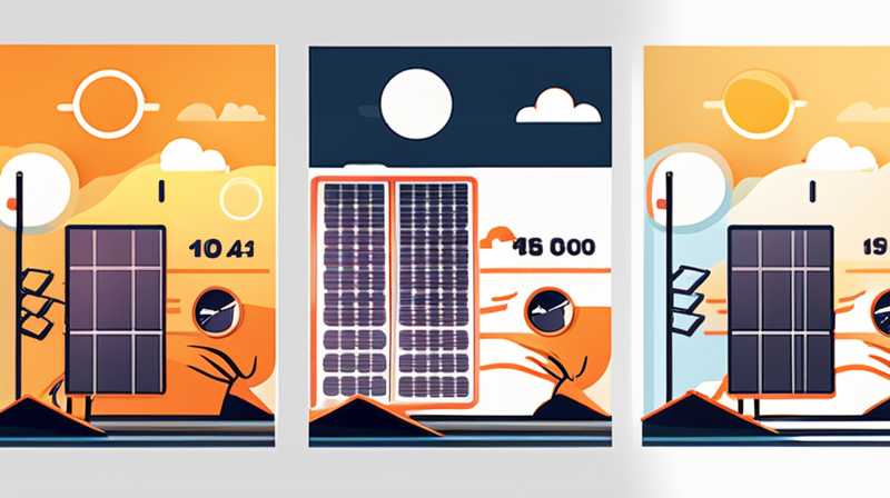 How much sunlight does a solar panel need to generate electricity?