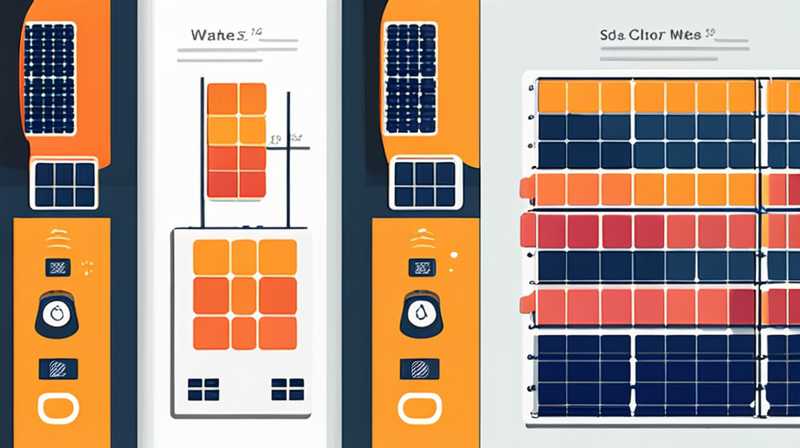 How many watts per square meter is a solar panel?