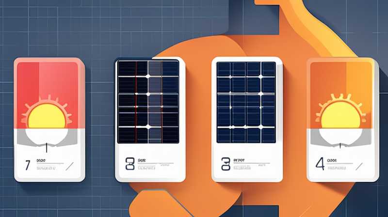 What is the total radiation of a solar cell?