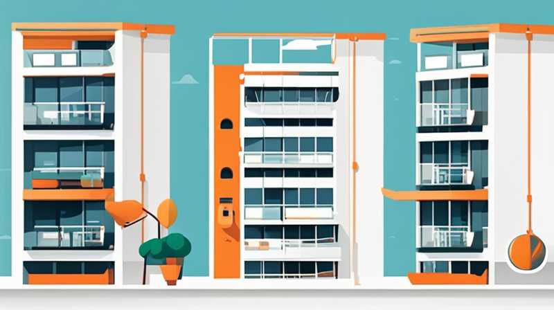 How to install solar energy on high-rise balcony