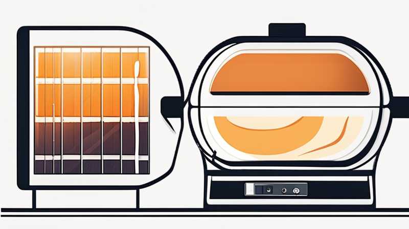 How to pull out the solar cooker