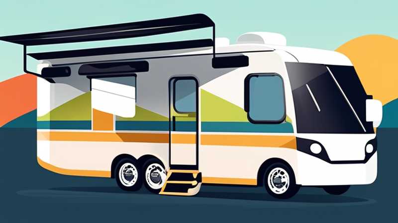 How long does it take for a RV to be powered by solar energy?