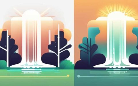 How to arrange a waterfall with solar light strips