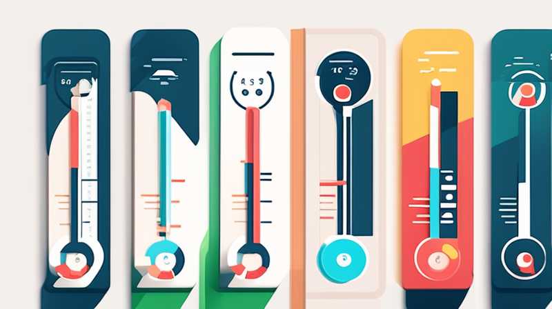 How many degrees is the solar thermometer adjusted to?