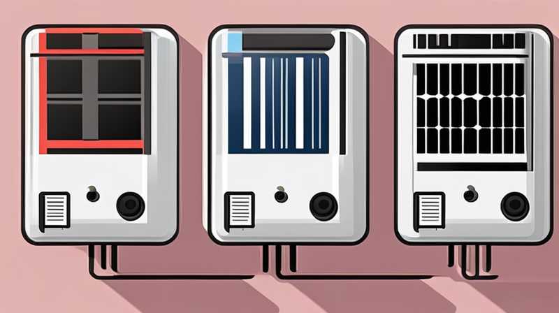 How many V does the solar inverter have?