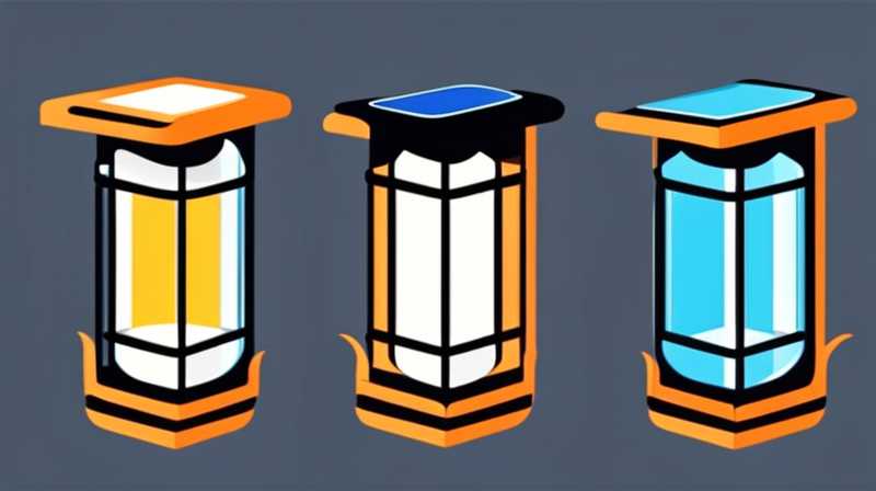 How to install solar lanterns in the yard