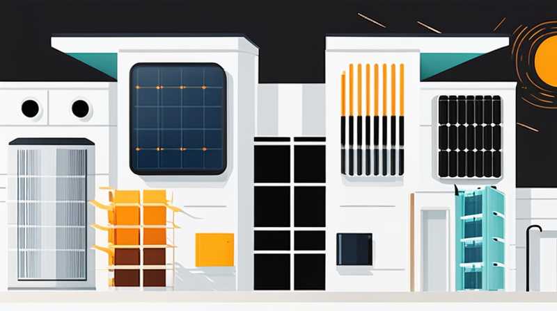 How to transport finished solar energy to the building