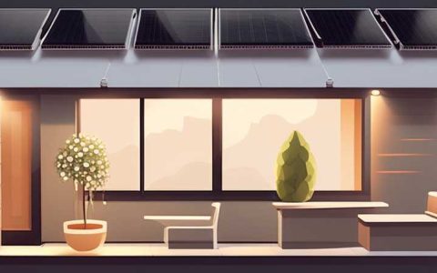 How to hang solar lights on the eaves