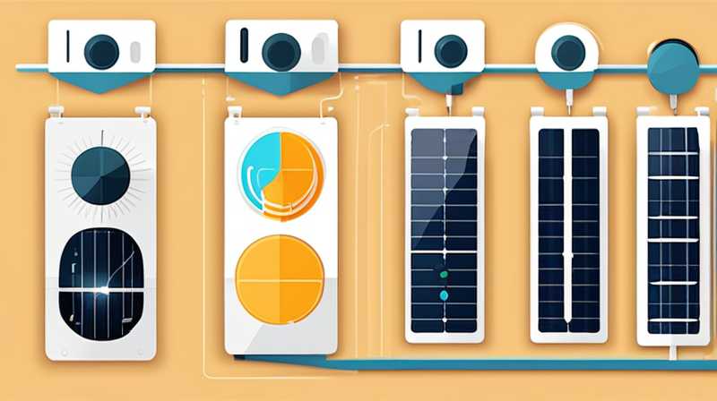 How to use flat panel solar monitoring