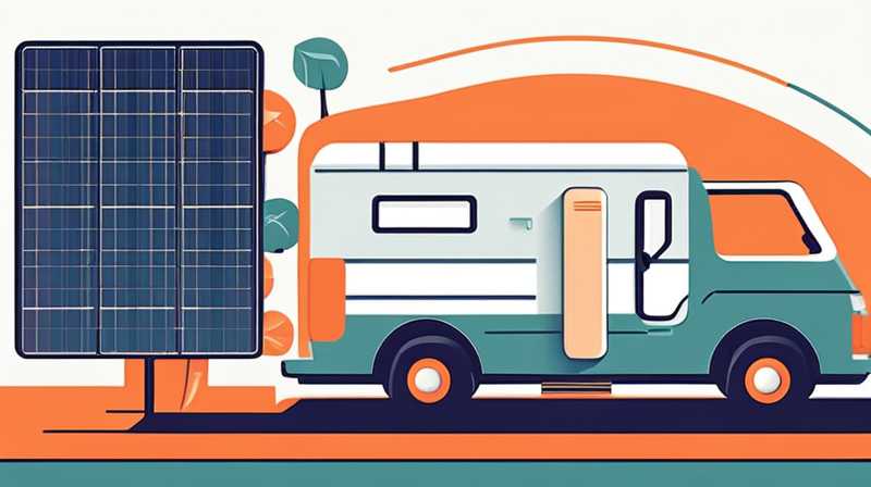 How to fix the RV solar panel