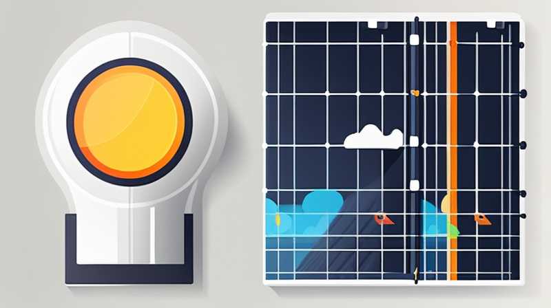 How to modify light display with solar energy