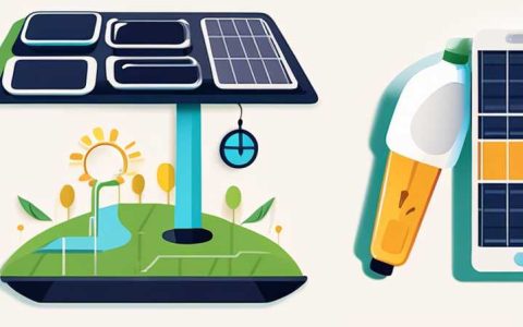 What is the schematic diagram of solar energy-saving lamp?
