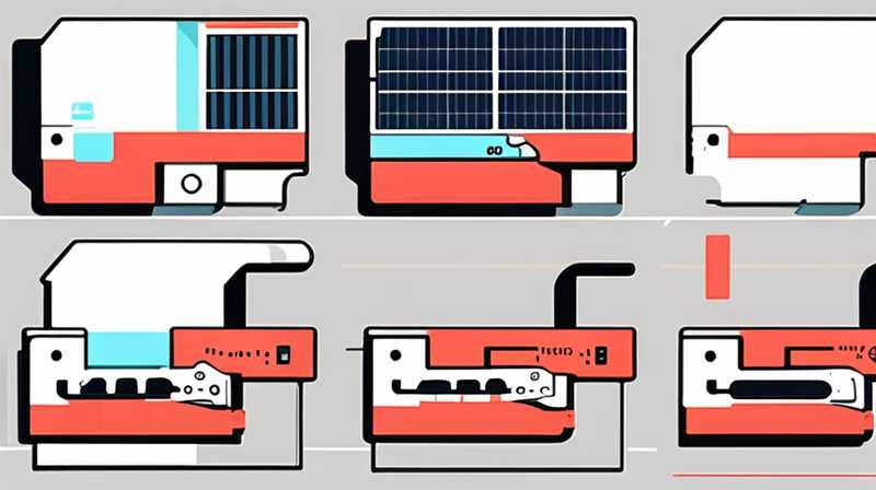 How to disassemble the main board of a small solar lamp