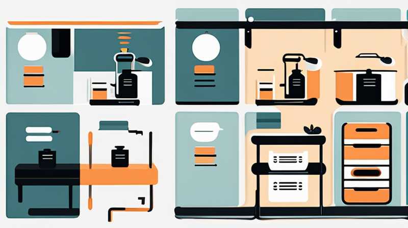 How to use the small kitchen boiler and solar energy