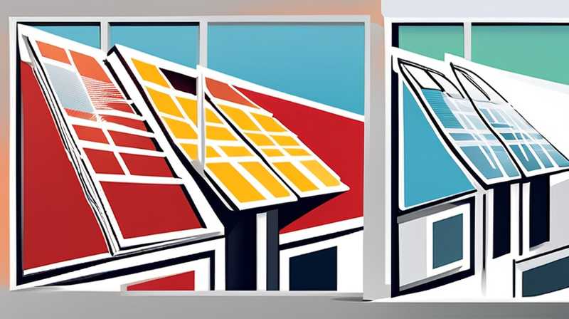 What to do if the rooftop solar panel is scraped off