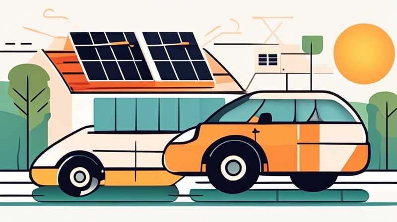 How to charge a solar powered electric vehicle