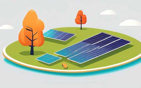 How many rafts are there for solar panels and batteries?