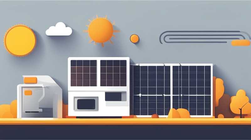 What can solar panels charge?