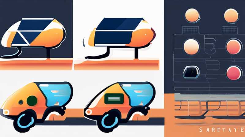 How to use the solar car aromatherapy machine