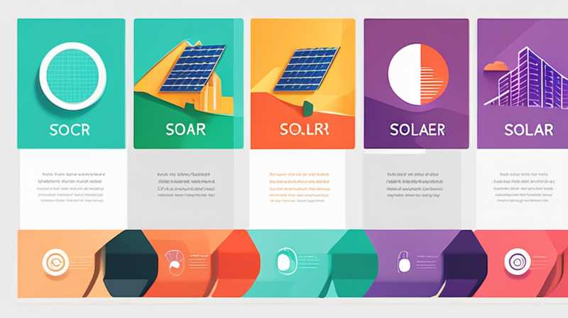 What are the ways to convert solar energy?