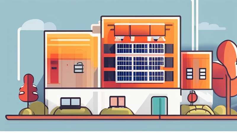 How do solar panels light up during the day?