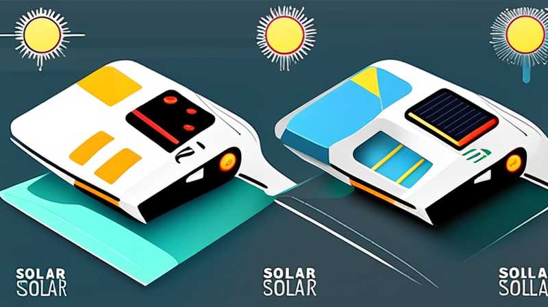 What kind of battery is used in solar boats