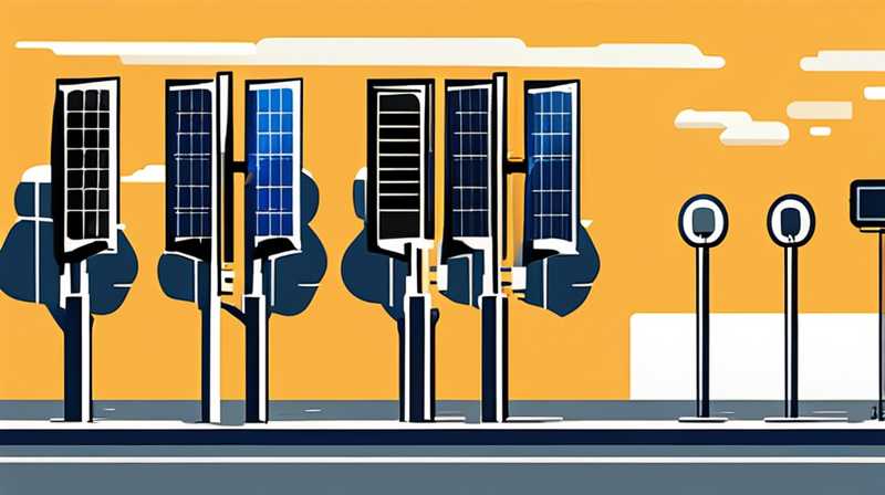 What is a high pole solar street light?