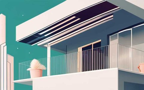 How to design a solar wall on the balcony