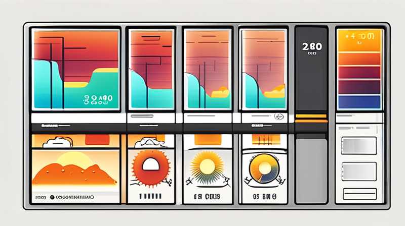 How many watts does thin-film solar energy produce per square meter?