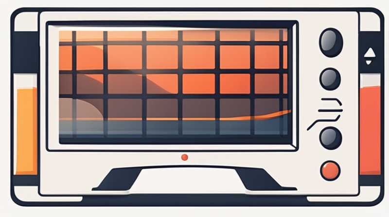 What are the materials of solar TV panels?