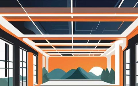 What material is used for the roof under the solar photovoltaic panels