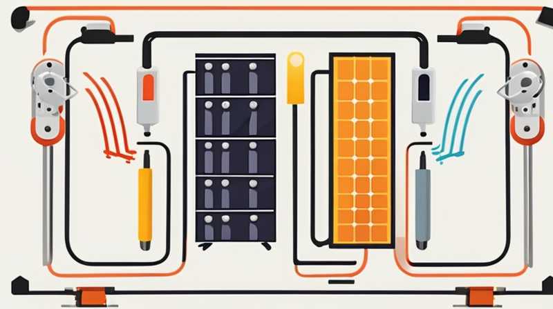 How to connect solar cells in parallel if the voltage difference is 3V