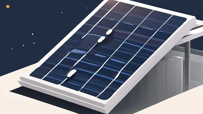 How to install solar panels with pressure plate installation