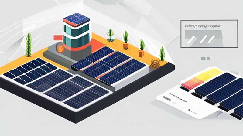 How much solar photovoltaic power generation per square meter?