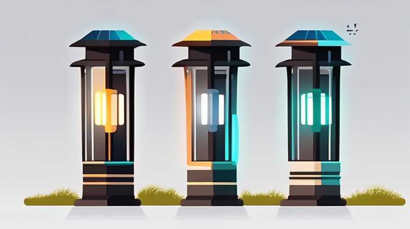 How to choose solar lights for gate pillars