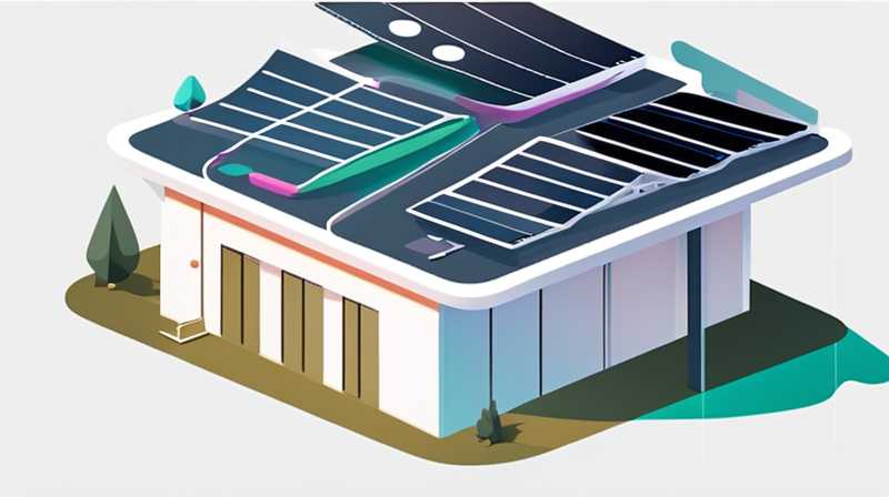 How to lay out large solar panels