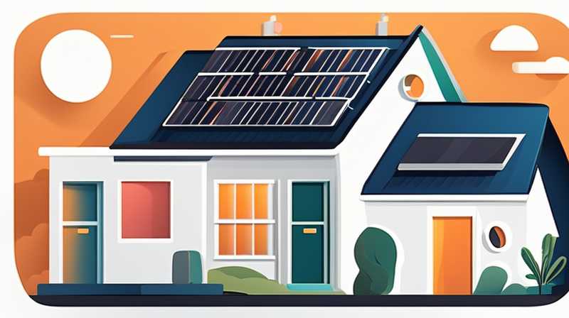 Where is home solar energy produced?