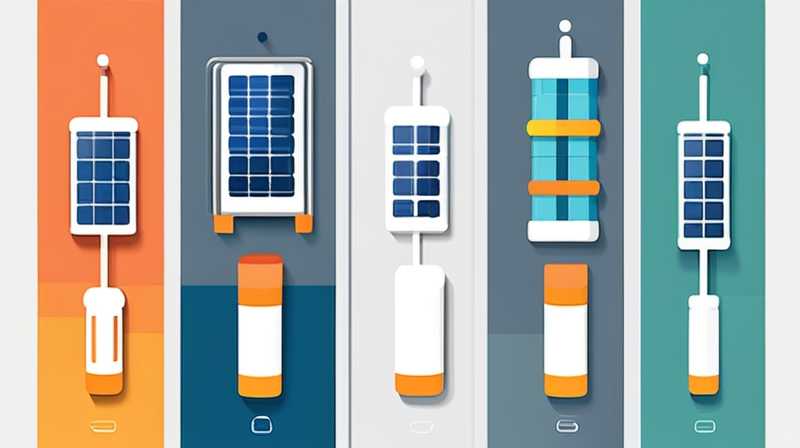 How to place solar tubes vertically