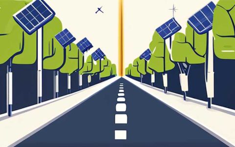 How many volts can solar street lights generate?