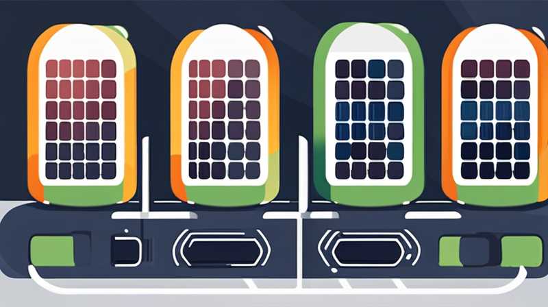 How many groups can two solar cells create?