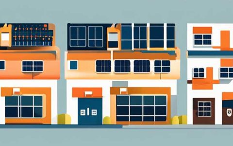 How to connect solar lights in buildings