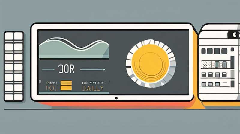 How to calculate daily solar radiation