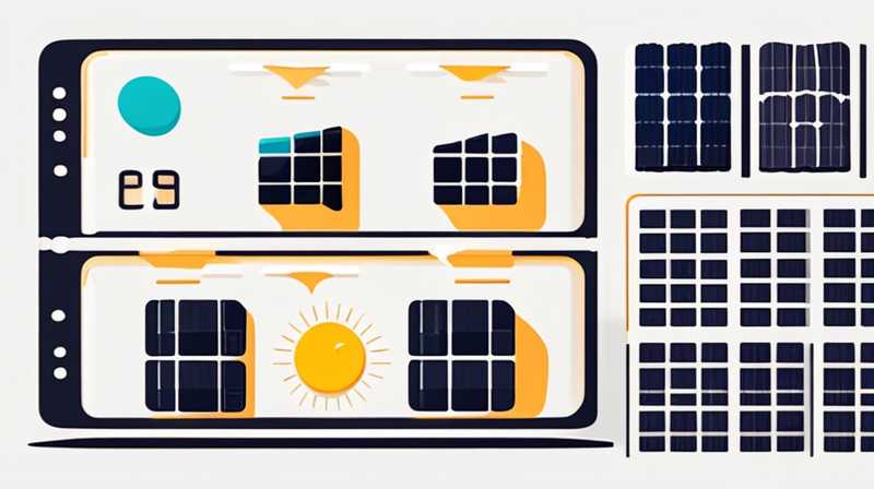 How to install solar panels with batteries