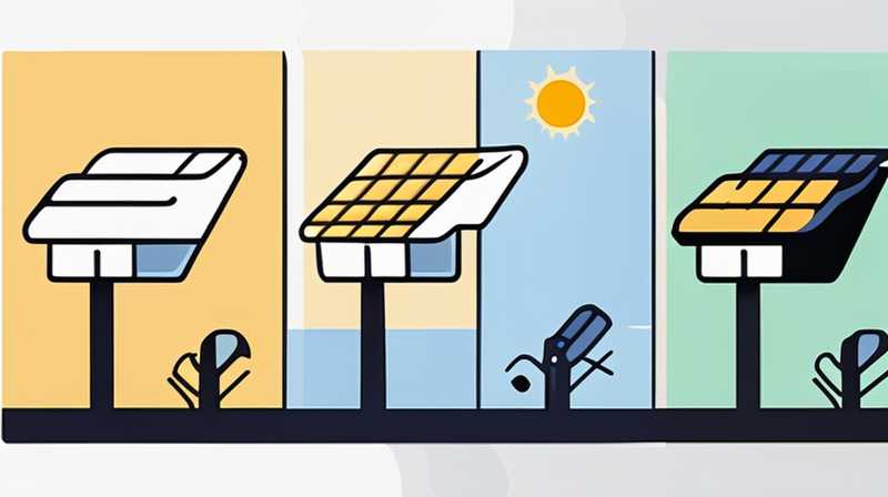 How to choose square solar lights